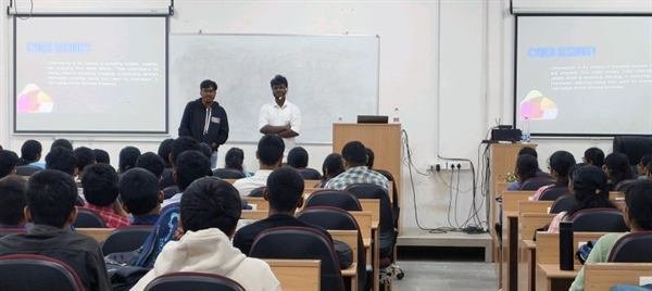 Cybersecurity session at VNRVJIET, photo 1