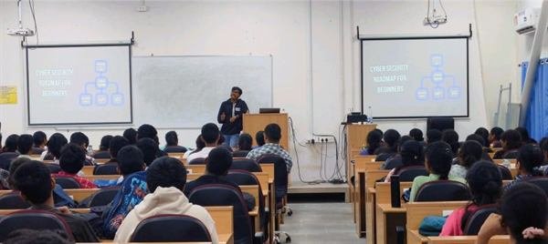 Cybersecurity session at VNRVJIET, photo 5