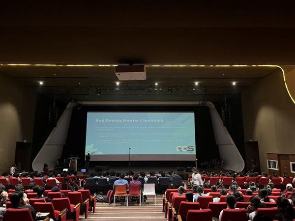 Cybersecurity session at KL University, photo 1